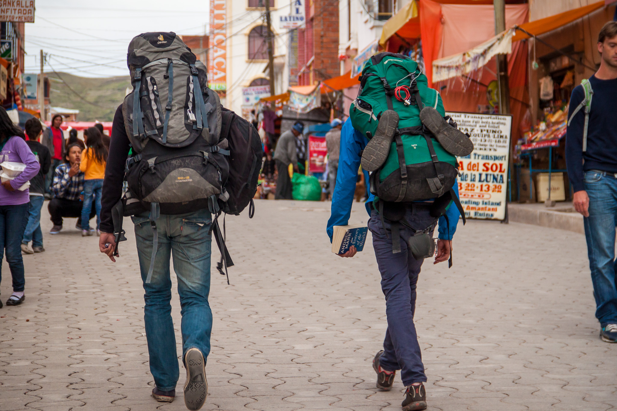 backpacking backpack carry on