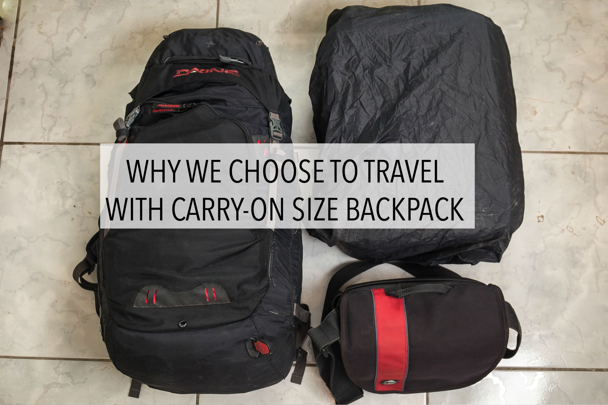 hand carry backpack size