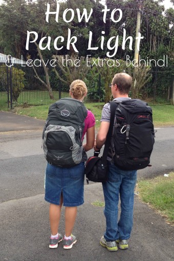Backpack Travel Light Pinterest