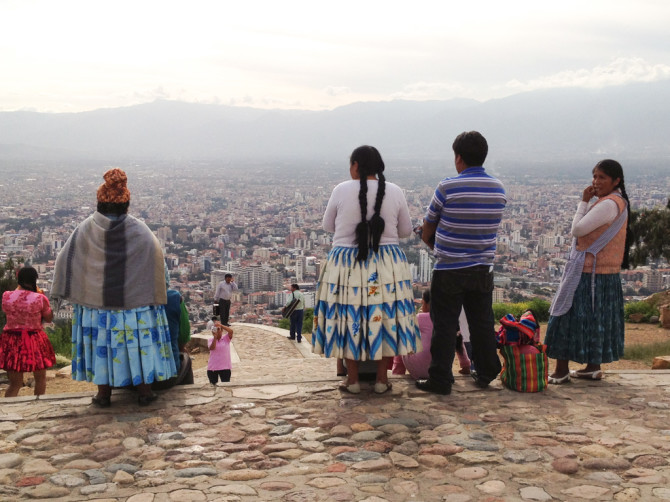 Cristo Lookout in Cochabamba