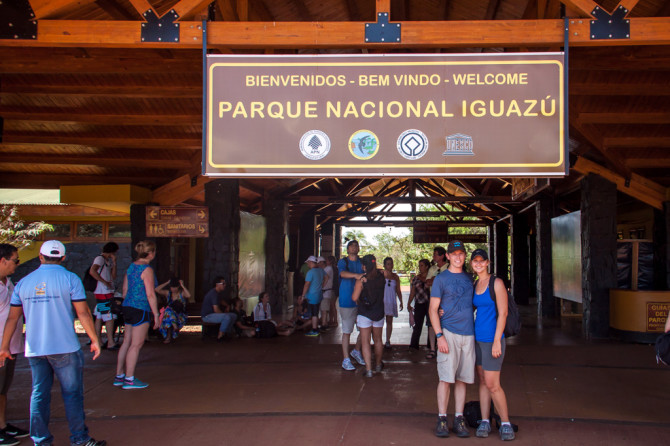 Iguazu Fall Entrance