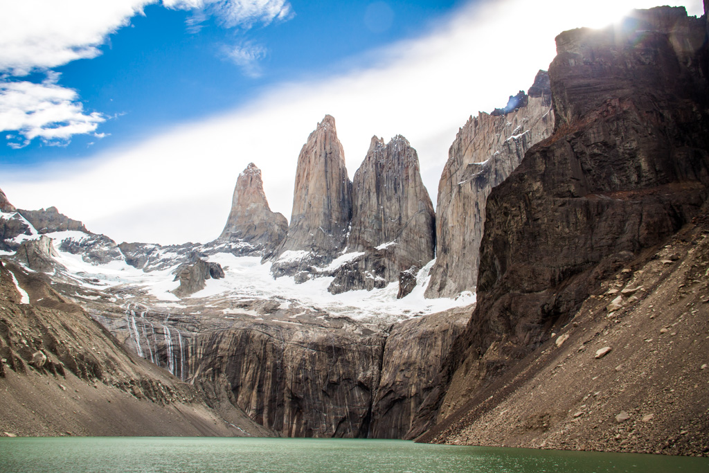 Torres del Paine Viewpoint from Lake