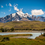 Torres del Paine from Entrance
