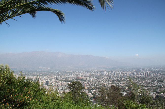 Santiago, Chile - View of the City
