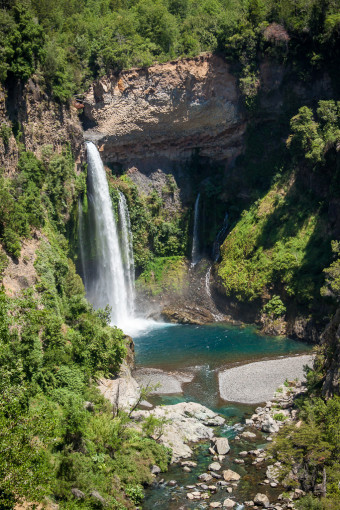 Siete Tazas Velo de la Novia Waterfall - Bridal Veil Waterfall