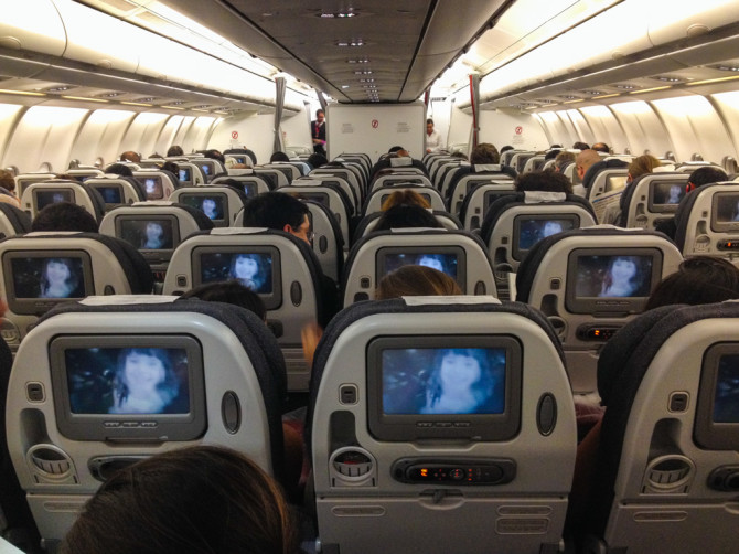 Entertainment on Long International Flight Overseas Helps and What To Expect on Flight Overseas