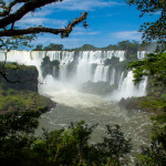 Iguazu Falls Panorama from Lower Trail