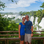 Landon and Alyssa at Iguazu Falls