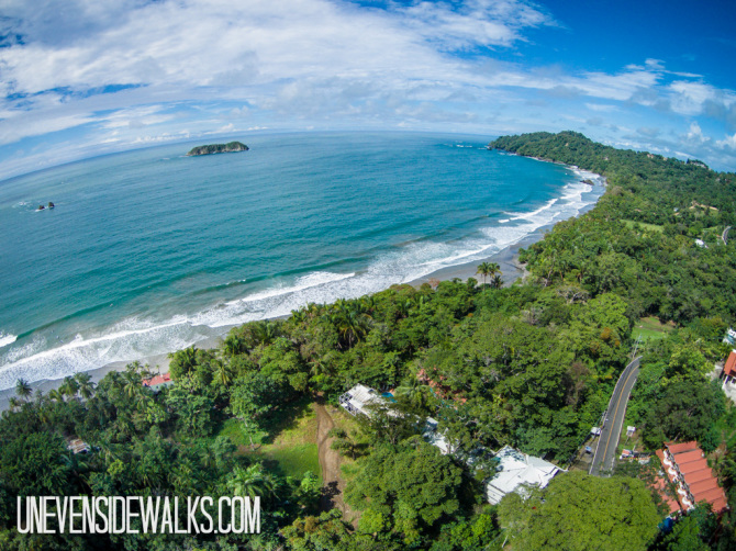 Favorite Aerial Photo Hotel Verde Mar at Manuel Antonio National Park Beach