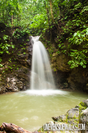 Waterfall near Corcovado National Park