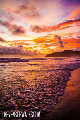 Beautiful Manuel Antonio Beach Sunset in Costa Rica for Friday Favorites