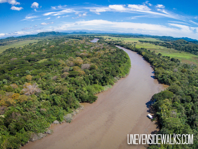 Tempisque River in Costa Rica