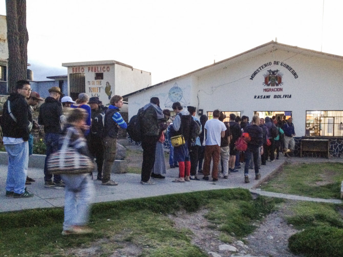 Boliva Peru Border Crossing
