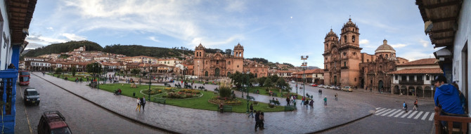 Cusco Downtown View