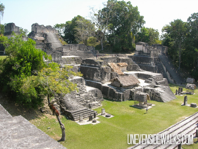 Tikal Temple Ruins from on High