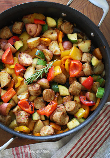 Summer-Vegetables-with-Sausage-and-Potatoes