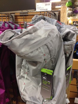 Backpacks at REI