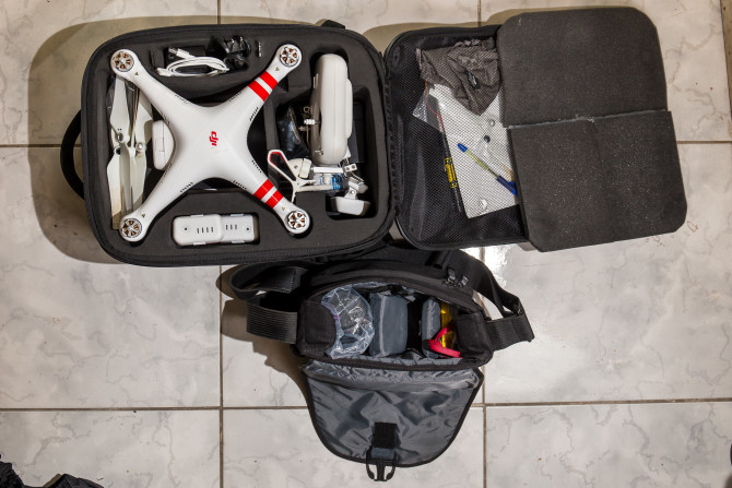 Drone Camera Packing