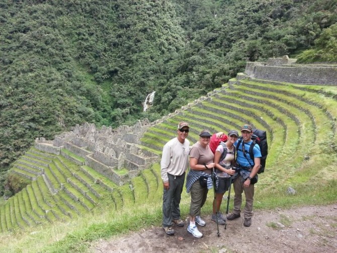 Parents visiting us on their bucketlist in Machu Picchu