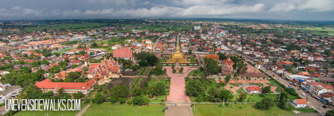 Laos Temples from the Air
