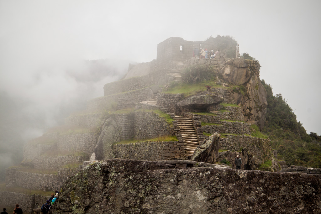 Clouds at Machu Picchu