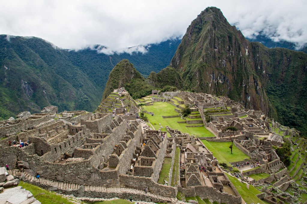 No People Machu Picchu