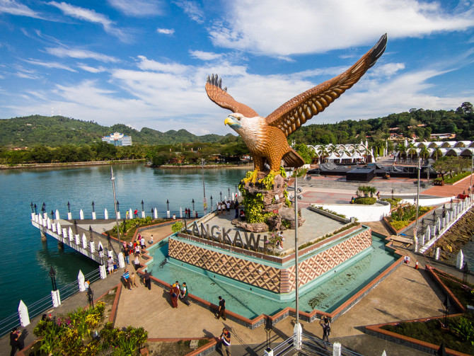 Malaysian Langkawi Eagle Island Symbol