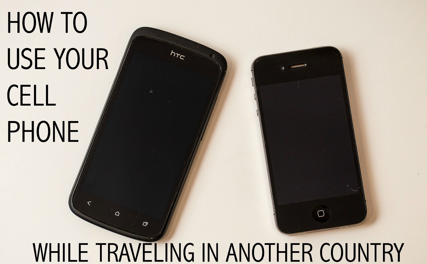 Can I take my cell phone to another country?